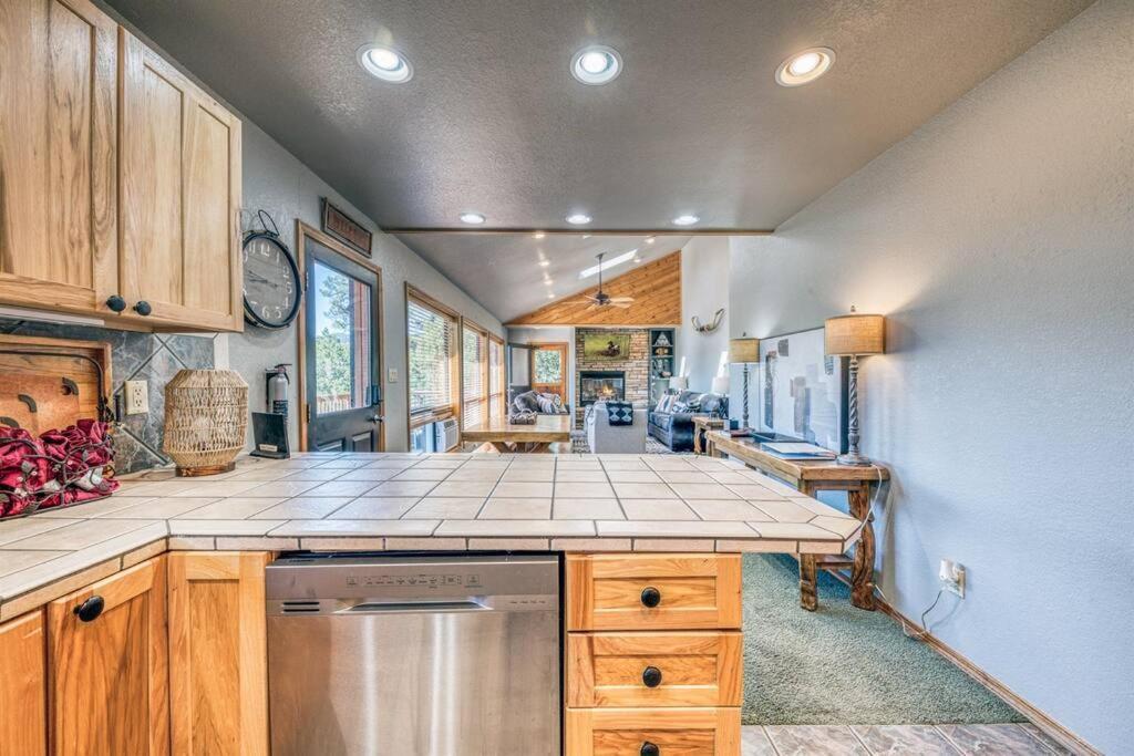 Perk Canyon Hidden Acres-Hot Tub-Gas Fireplace Ruidoso Esterno foto