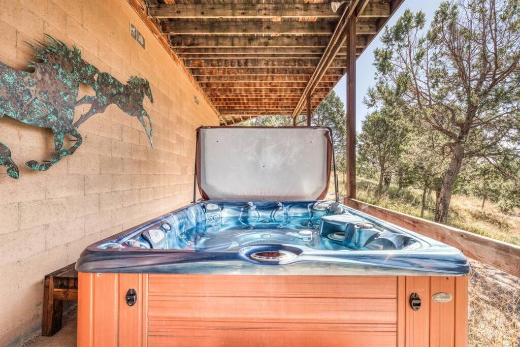 Perk Canyon Hidden Acres-Hot Tub-Gas Fireplace Ruidoso Esterno foto