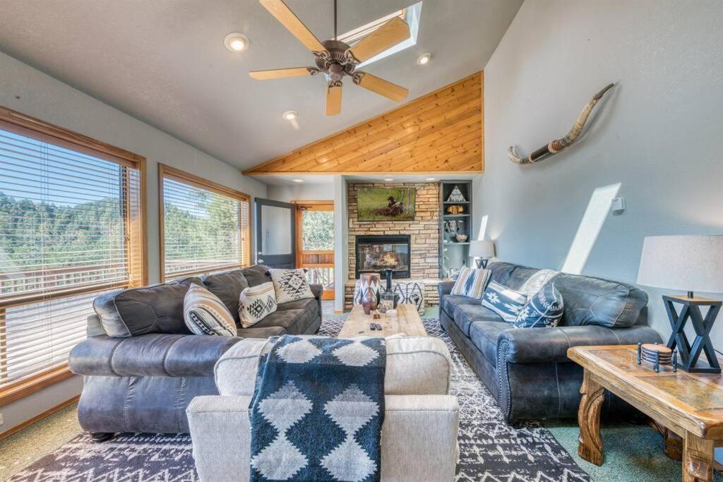 Perk Canyon Hidden Acres-Hot Tub-Gas Fireplace Ruidoso Esterno foto
