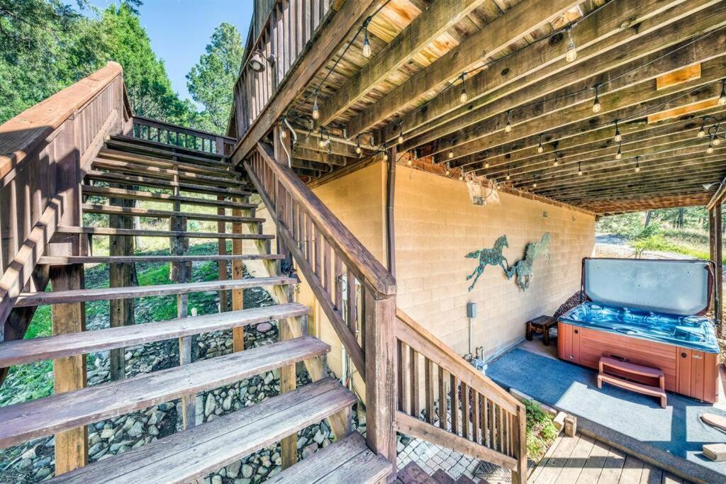Perk Canyon Hidden Acres-Hot Tub-Gas Fireplace Ruidoso Esterno foto