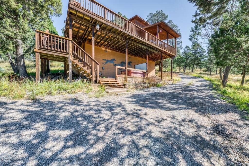 Perk Canyon Hidden Acres-Hot Tub-Gas Fireplace Ruidoso Esterno foto