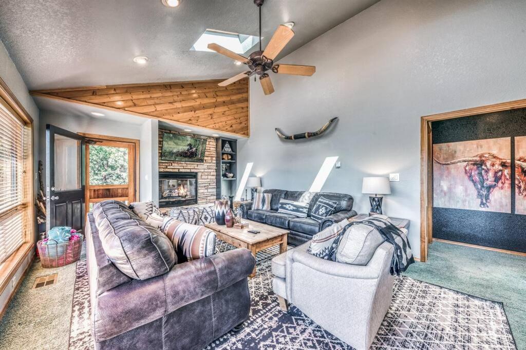 Perk Canyon Hidden Acres-Hot Tub-Gas Fireplace Ruidoso Esterno foto