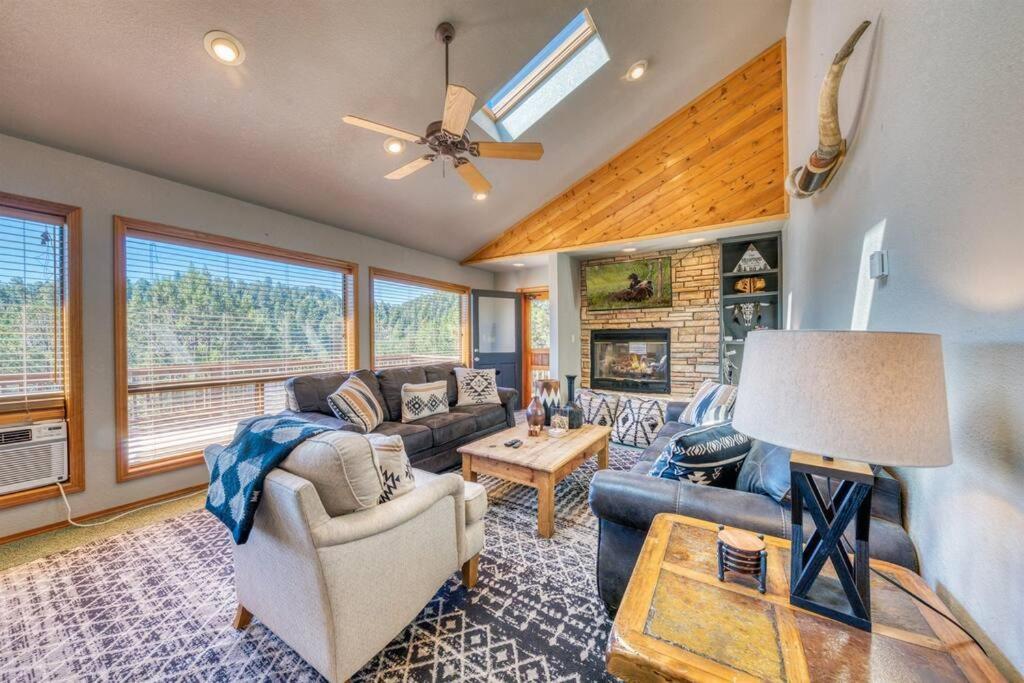 Perk Canyon Hidden Acres-Hot Tub-Gas Fireplace Ruidoso Esterno foto